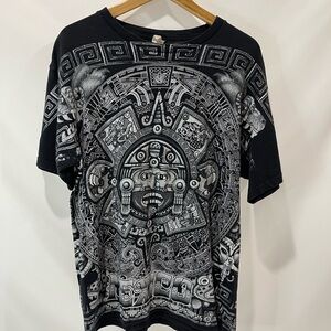 Aztec Calendar Tee